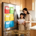 Classroom Document Holder Wall Rigid File Pocket with Thumb Notch ...