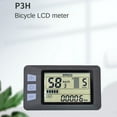 thumbnail image 5 of P3H LCD Display Meter Dashboard 24V 36V 48V 60V Electric Bike Meter Display Panel for Electric Scooter(6PIN), 5 of 8