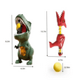 thumbnail image 3 of SSNTSY Dinosaur Family Interactive shooting Toys 1 Dinosaur Modle 2 Air Pump Launchers with 24 Foam Bullets for Home Outdoor Camping, 3 of 6