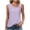 Purple-02, variant on HADST Tank Tops for Women Elegant Dressy Eyelet Camisole Square Neck Button Tunic Shirts Sleeveless for Going Out