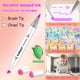 thumbnail image 2 of Marcadores de alcohol Caliart, 101 colores, brocha y cincel de doble punta, 2 of 8