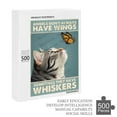 thumbnail image 6 of American Shorthair Cat with Butterfly and Angel Wings – 500 Piece Puzzle | Ideal for Cat Lovers, Relaxing Puzzle for Animal and Nature Enthusiasts, Great for Family Fun, 6 of 7