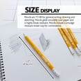 thumbnail image 3 of BAZIC Pencil Wood Pre-Sharpened #2 HB Jumbo Pencils, Latex Free Eraser (4/Pack), 2-Packs, 3 of 8
