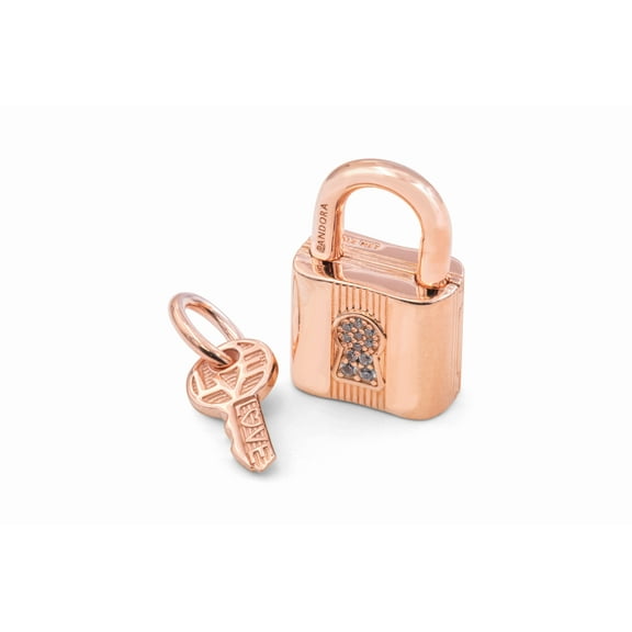 Pandora Padlock & Key Dangle Charm
