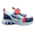 thumbnail image 6 of Hot Wheels Toddler Boys' Light-Up Sneakers - Blue & Red, Size 7, 6 of 9