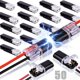 thumbnail image 1 of Conectores de cable, 50 unidades, enchufe de doble cable con hebilla de bloqueo, 1 of 8