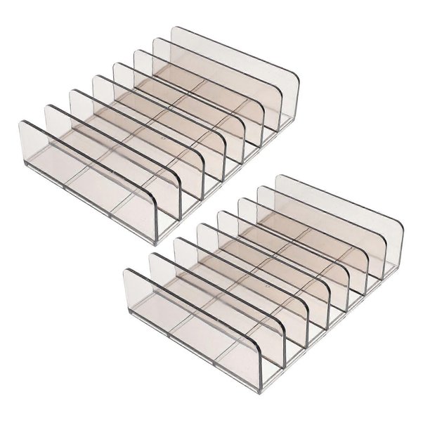 2Pcs Cash Drawer Tray Money Tray Portable Currency Till Replacement Storage Box