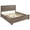 Taupe, variant on Kauffman Wood California King Storage Panel Bed Washed Taupe