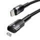 thumbnail image 1 of ESSAGER Cable de carga de datos para iPhone iPad Cable de cable de teléfono móvil (Negro 1M) Ehuebsd Para estrenar, 1 of 9