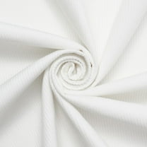 Standard 9 Wale Corduroy Hypoallergenic Cotton 59/60” Fabric By The Yard - White (1 Yard)