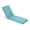 Blue, variant on Aoodor Outdoor Lounger Cushions 72''L x 21''W x 3"H Chair Seat Cushion - Set of 2