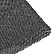 Uxcell Speaker Grill Cloth Polyester Fiber Stereo Mesh Fabric Dark Gray 1x1.45m