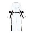 thumbnail image 5 of YunPes Girls Ski Jumpsuit Insulated Snowsuit Waterproof Windproof Full Zip One Piece Ski Suits with Faux Hood Belt Winter Onesie, 5 of 9