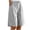 Black, variant on HAOTAGS Girls Shorts,Button Front Breathable Casual Striped Knee-Length Shorts Black 10