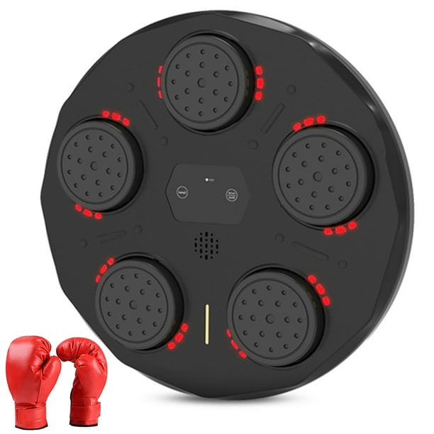 Máquina de Boxeo Musical WDOplteas Entrenamiento Con Objetivo Con Guantes para Niños