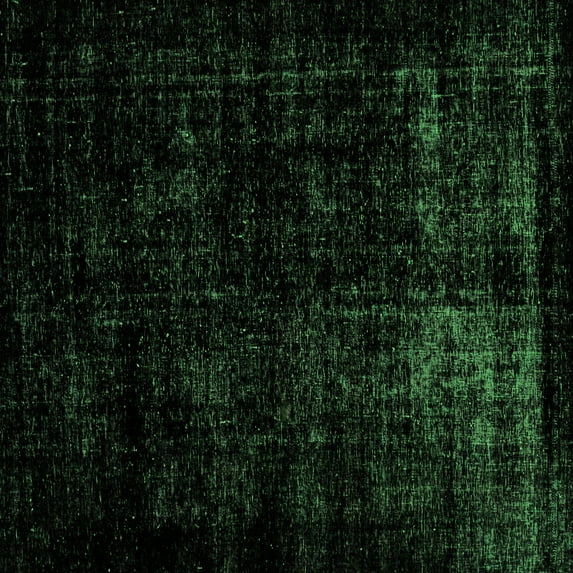 Ahgly Company Indoor Square Abstract Green Modern Area Rugs, 6' Square