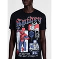 thumbnail image 4 of Spider-Man Men's and Big Men's Graphic Cotton Tee with Short Sleeves, Sizes S-3XL, 4 of 5