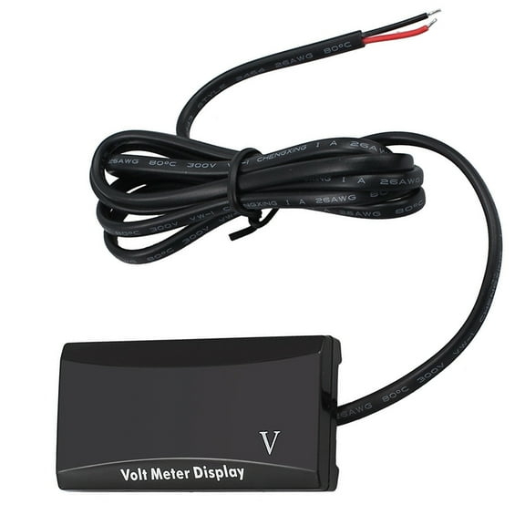 Battery Voltage Meter Digital Voltmeter Motorcycle