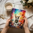 thumbnail image 3 of Hello 2025 Boston Terrier Celebrates Happy New Year Firework Balloon Spiral Bound Journal Gentleman Dog Lover Gifts 5x7in Spiral Notebook - 02024, 3 of 5