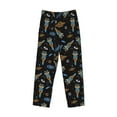 thumbnail image 6 of Daiia Space Rocket Men's Sleep Pant with Pockets and Drawstring,Pajama Pants-X-Large, 6 of 9