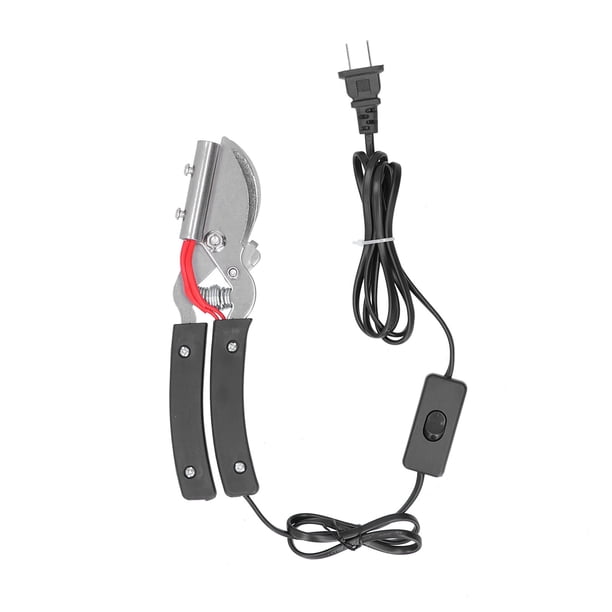 Pinza de corte de cola con calefacción eléctrica para lechones, ovejas, perros y ganado. Suministros agrícolas.