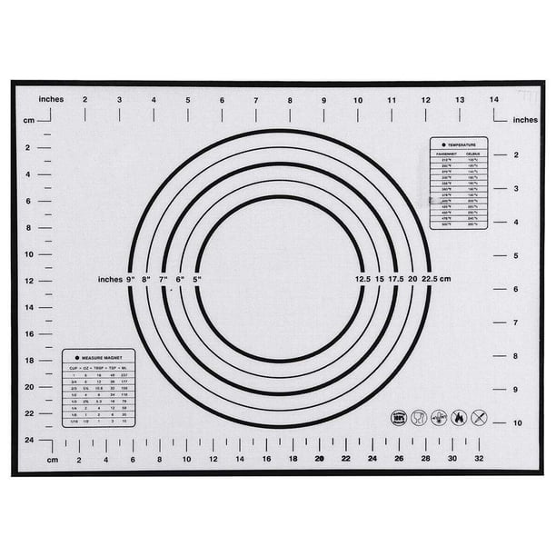 Monstrate Cake Biscuit Pastry Non-stick Silicone Kneading Sheet Tool Portable Mat Baking Pad Kitchen Rolling Accessories Type3 NO3 Monstrate JJ14823-04B
