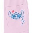 thumbnail image 4 of Disney Lilo & Stitch Angel T-Shirt and French Terry Shorts Outfit Set Toddler to Big Kid, 4 of 5
