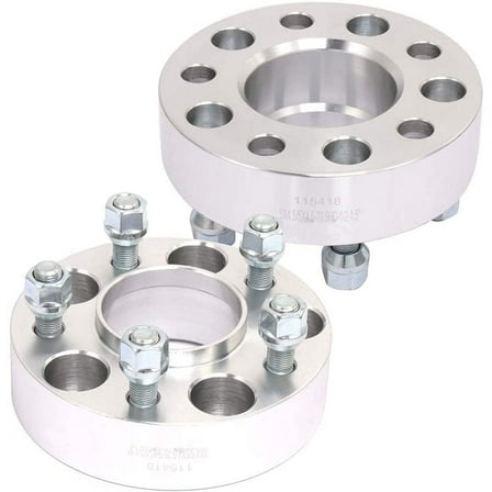 cciyu 2x 1.5" 5x4.5 to 5x4.5 Hubcentric Wheel Spacers 5x114.3mm to 5x114.3mm Bolt On 1/2" Studs 70.5mm Hub Bore 38mm Thick fit for 1995-2004 for Mazda B4000 B3000 for Ford Crown Victoria