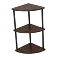 thumbnail image 1 of GROWTH TANK Corner Shelf Corner Display Shelf Durability Frees Standing Easy to Install Storage Rack Multipurpose for Kitchen Office Home 62cm, 1 of 9