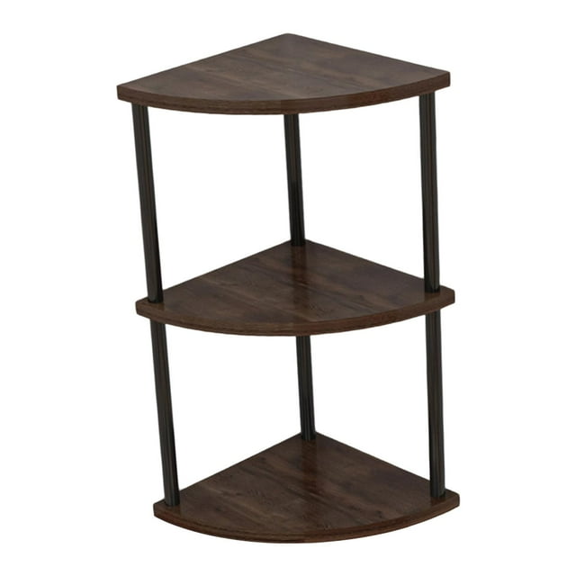 GROWTH TANK Corner Shelf Corner Display Shelf Durability Frees Standing Easy to Install Storage Rack Multipurpose for Kitchen Office Home 62cm