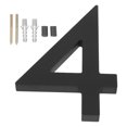 thumbnail image 4 of Shisuyan House Number Sign Black Acrylic 1Set 4.91X3.14X0.43In, 4 of 9