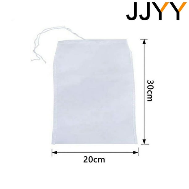 JJYY bolsa de filtro de cerveza Homebrew, herramienta de malla de nailon, colador de alimentos, tuerca, leche, zumo