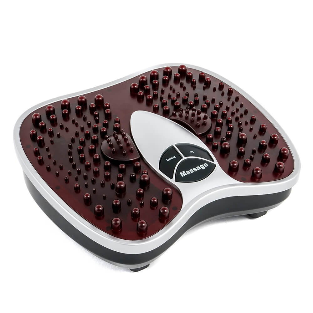 Foot Massager With Acupressure Reflexology Knobs For Vibration And Ir 3947