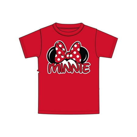 4t Tee - Disney Toddler Minnie Family - Red 4T Tee