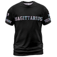 thumbnail image 2 of Lotusprinthandmade Sagittarius Personalized Name Zodiac Sign Unisex T-shirt 3D S-5XL Multicolor, 2 of 5