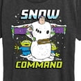 thumbnail image 3 of Toy Story - Snow Command - Women's Short Sleeve Graphic T-Shirt, 3 of 5