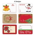 thumbnail image 5 of 250 Uds. Etiquetas adhesivas navideñas, suministros de decoración para invitaciones de boda, 5 of 5