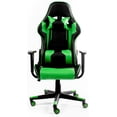 thumbnail image 1 of Silla Gamer Gaming Consola Pc Ergonomica Reclinable verde, 1 of 4