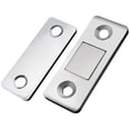 thumbnail image 1 of Eigraketly Tope de puerta de adsorción, Tope de puerta de Metal Invisible ultrafino para puertas correderas de fijación de armario, con Herramientas y ferretería skruvar, 1 of 6