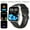 1.85-Silver Black, variant on Smart Watch For Android/IOS System (Receive/Dial Calls), 1.91 Inch Full Touch Screen Wireless Voice Call Smart Watch With Multiple Sport Modes/various APP Reminders Fitness Sports Watch For Women Men