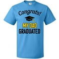 thumbnail image 3 of Inktastic Congrats My Dad Graduated with cap T-Shirt, 3 of 5