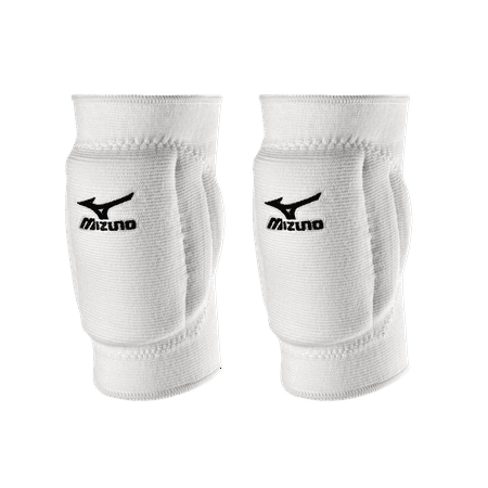 Mizuno Volleyball Elite Kneepads, White (Pair)