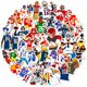 thumbnail image 1 of Calcomanías de vinilo impermeables para jugadores de fútbol, 50 unidades, 1 of 2
