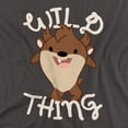 thumbnail image 2 of Looney Tunes Wild Thing Kid Women's T Shirt, Charcoal, Medium, 2 of 6