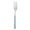 Blue Fork, variant on 1 Pc Stainless Steel Flatware Spoon Fun Handle Flatware Dinner Spoon Salad Spoon&nbsp;Silverware Dinner Spoon Dessert Spoon Mirror Finished Metal Salad Spoon for Home Dining, 7.01"， Green Spoon