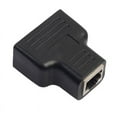 thumbnail image 3 of RJ45 Splitter Adapter 1 to 2 Ways Dual Female Port CAT5/6/7 LAN Ethernet Cable, 3 of 7