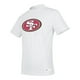 thumbnail image 4 of NFL Playera Aficionado Básica San Francisco 49ers Blanco para Hombre, Talla Chica, 4 of 9