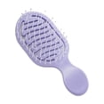 thumbnail image 1 of Hollow Portable Detangling Hair Brush with Rib Side, Cute Anti-Static Styling Comb for Wet & Dry Hair, Reduces Knots & Tangles, Gentle on Scalp, 1 of 8