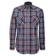 thumbnail image 1 of Camisa Vaquera Wrangler Hombre Manga Larga U21 azul marino G, 1 of 6