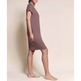 thumbnail image 2 of Fabina Bamboo Crop Round Neck Cap Sleeves Mini Dress With Pockets - Rosa Apparel, 2 of 10